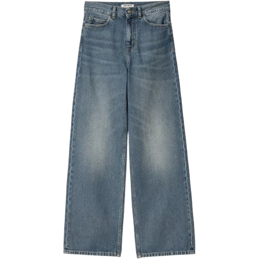 Pantaloni Donna Carhartt Wip - W' Jane Pant - Blu