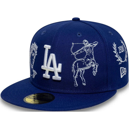 Cappellini da baseball Unisex New Era - Mlb Mythical 59Fifty Losdod - Blu