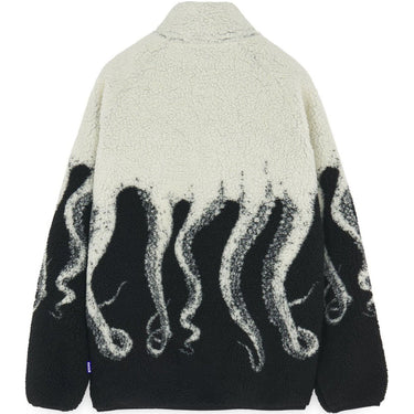 Chaquetas de hombre Octopus - Cuello con cremallera Octopus Sherpa - Blanco