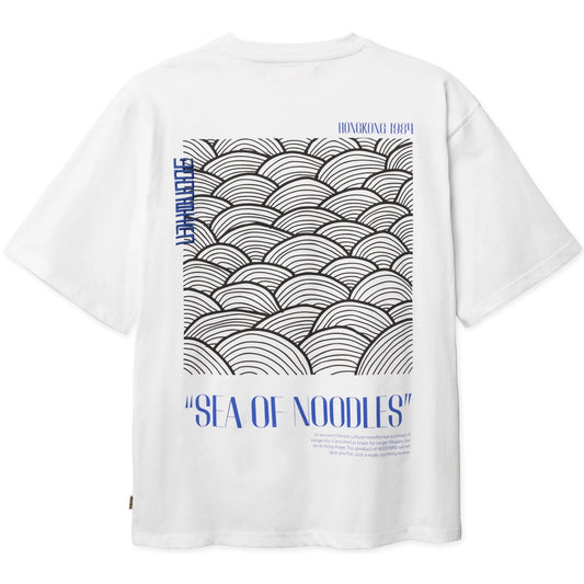 T-shirt Uomo Woodbird - Wbbaine Sea Tee - Bianco