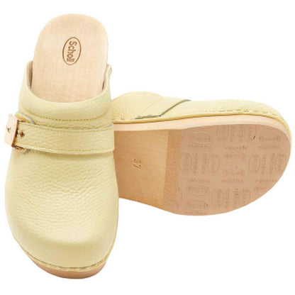 Sandali Donna Scholl - Pescura Clog 50 - Giallo