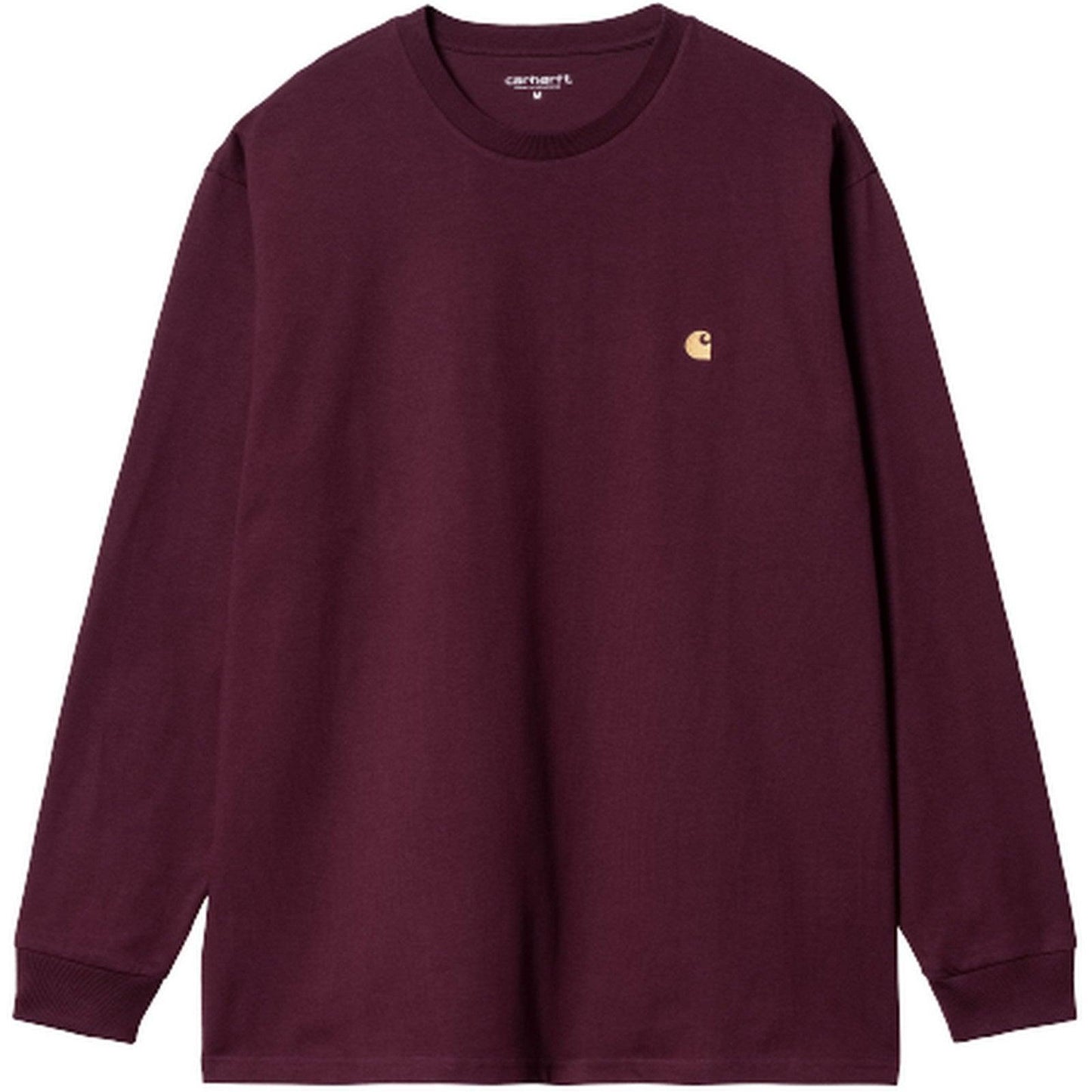 Maglie a manica lunga Uomo Carhartt Wip - L/S Chase T-Shirt - Bordeaux