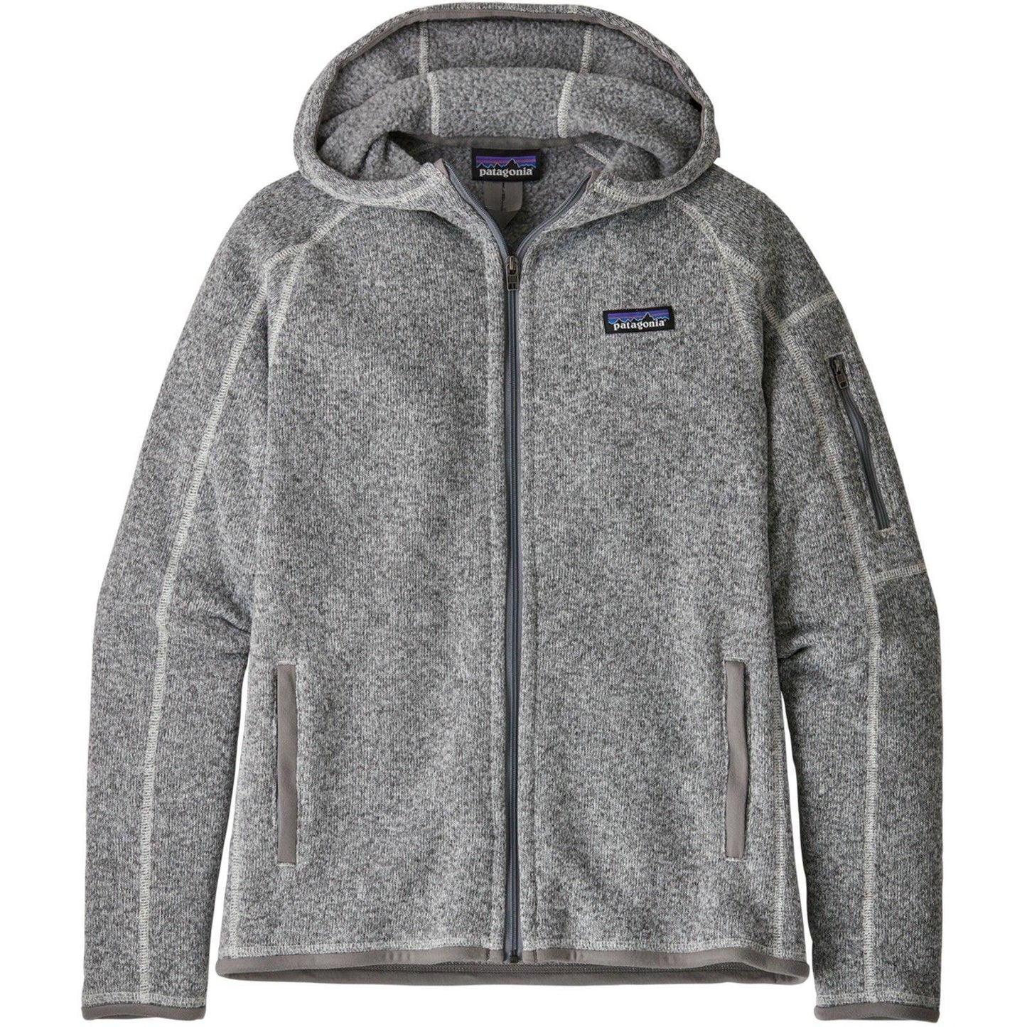 Giacche Donna Patagonia - W's Better Sweater Hoody - Grigio