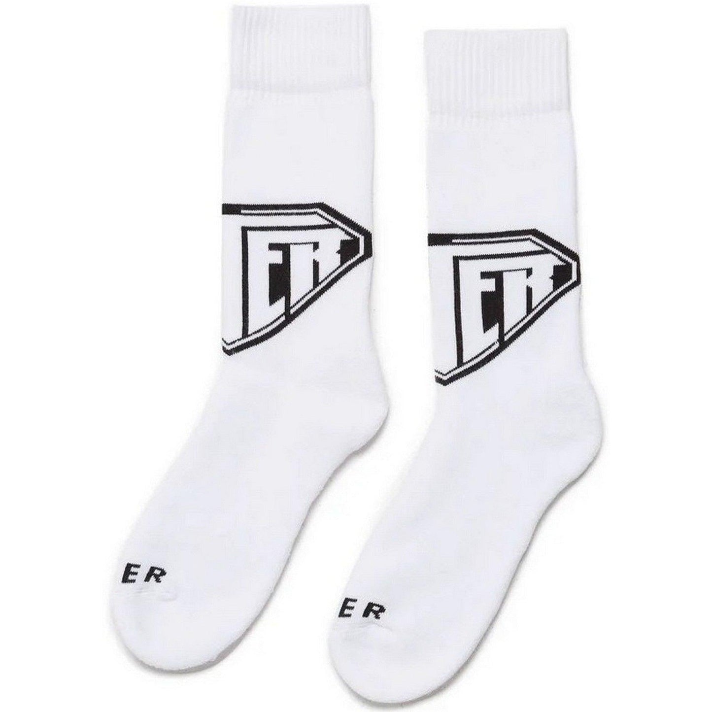 Calze Uomo Iuter - Logo Socks - Bianco