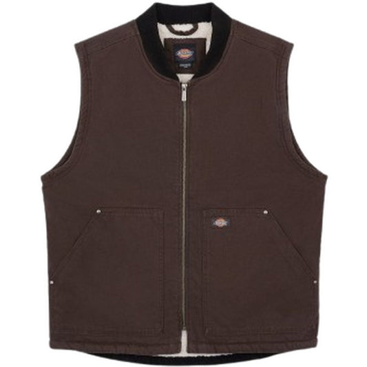 Gilet Uomo Dickies - Dickies Duck Canvas Vest - Marrone