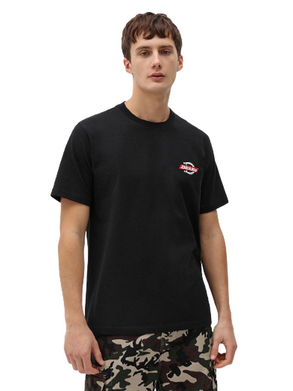 T-shirt Uomo Dickies - Ss Ruston Tee - Nero