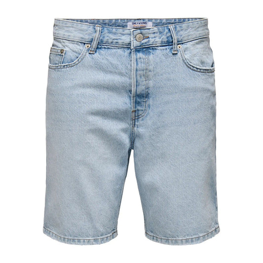 Pantaloncini Uomo Only & Sons - Onsedge Lb 2041 Tai Dnm Shorts Noos - Blu