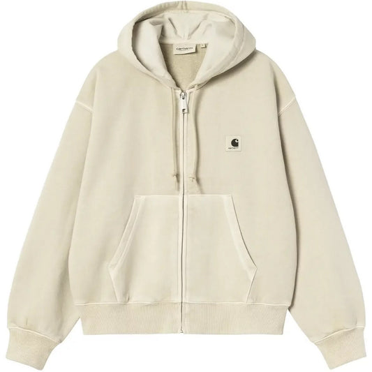 Felpe con cappuccio Donna Carhartt Wip - W' Hooded Nelson Jacket - Grigio