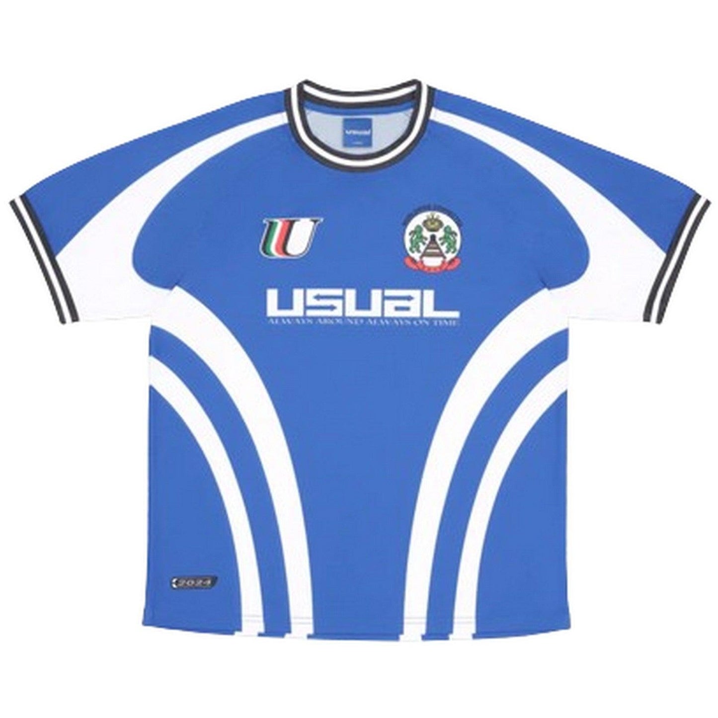 T-shirt Uomo Usual - Rush Soccer Shirt - Blu