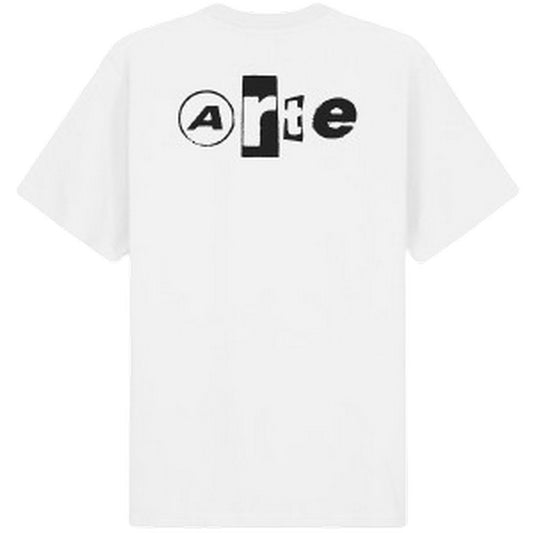 T-shirt Uomo Arte Antwerp - Back Collage T-shirt - Bianco