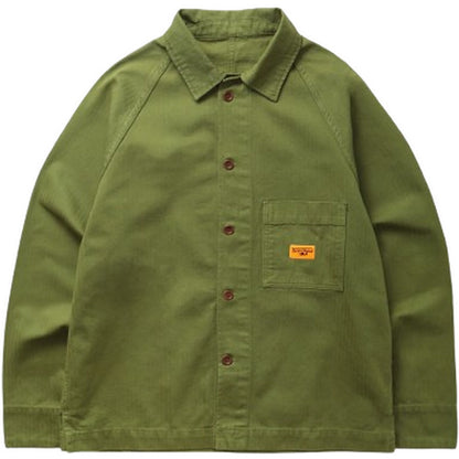 Giacche Uomo Service Works - Herringbone Foh Jacket - Verde