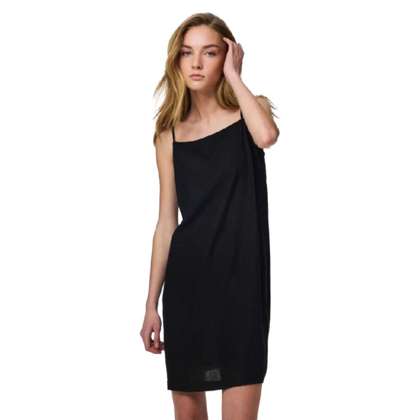 Vestiti casual Donna Pieces - Pcpia Strap Short Dress Wvn Noos - Nero
