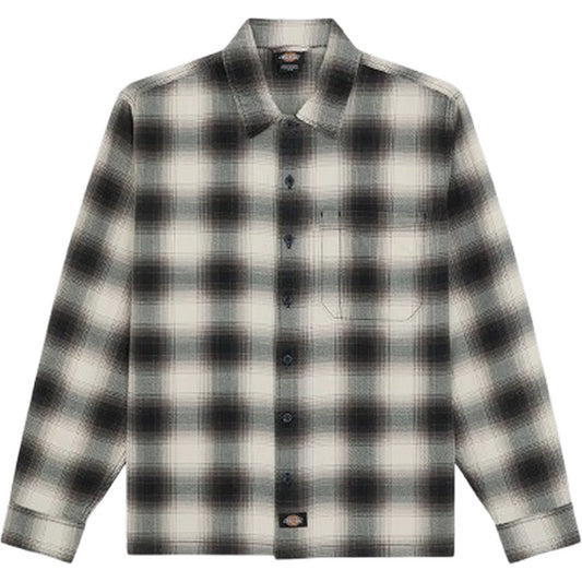 Camicie casual Uomo Dickies - Gulfport Flannel Shirt - Nero
