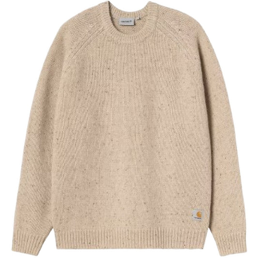 Maglioni Uomo Carhartt Wip - Anglistic Sweater - Bianco