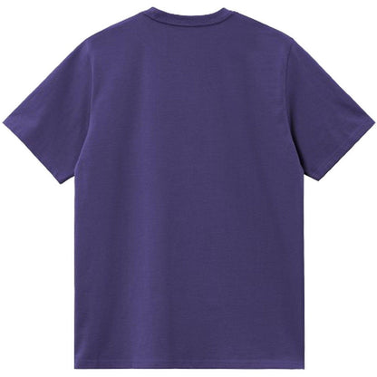 T-shirt Uomo Carhartt Wip - S/S Pocket T-Shirt - Viola