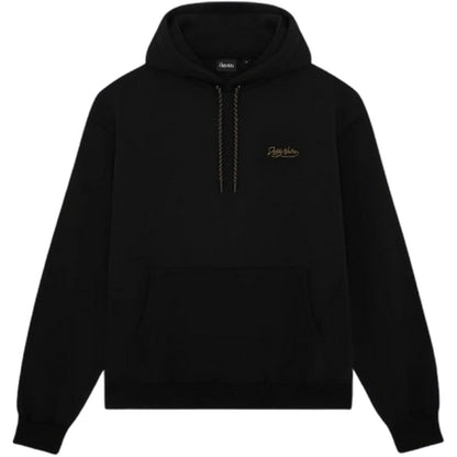 Felpe con cappuccio Uomo Dolly Noire - Asso di Denari Hoodie - Nero