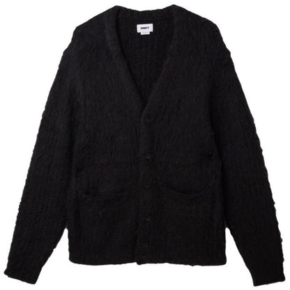 Cardigan Uomo Obey - Patron Cardigan - Nero