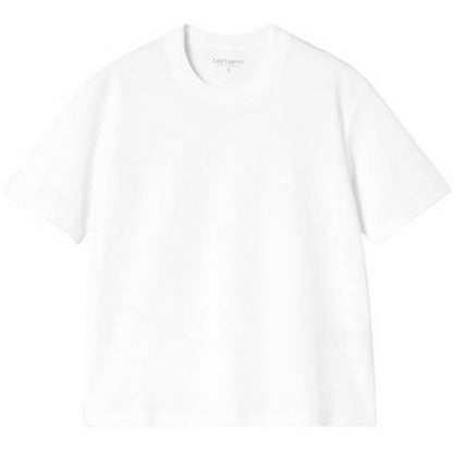 T-shirt Donna Carhartt Wip - W' S/S Luca T-Shirt - Bianco