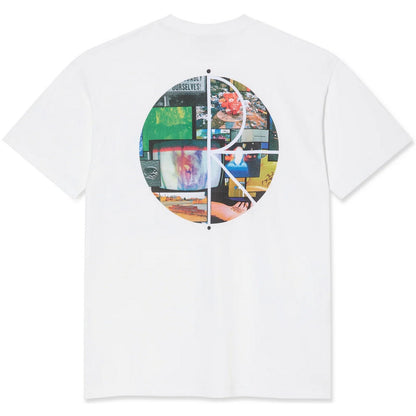 T-shirt Uomo Polar - Tee Fill Logo Ourselves Collage - Bianco