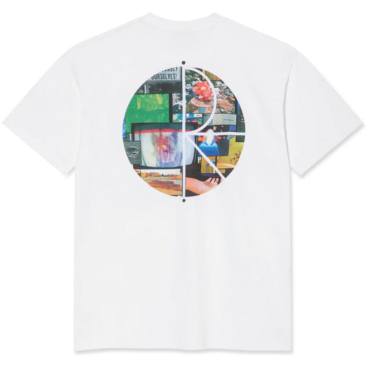 T-shirt Uomo Polar - Tee Fill Logo Ourselves Collage - Bianco