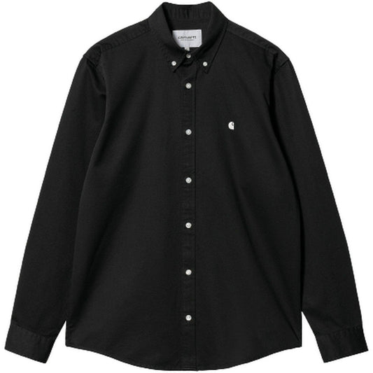 Camicie casual Uomo Carhartt Wip - L/S Madison Shirt - Nero