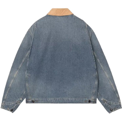 Giacche Uomo Carhartt Wip - OG Detroit Jacket - Blu