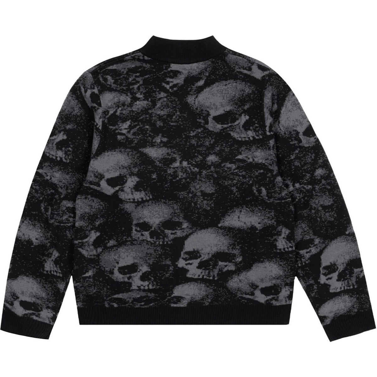 Felpe con cappuccio Uomo Propaganda - Zip Up Sweater Ossuary - Nero