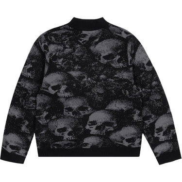 Felpe con cappuccio Uomo Propaganda - Zip Up Sweater Ossuary - Nero