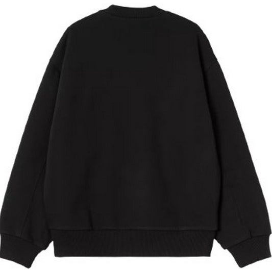 Felpe senza cappuccio Uomo Carhartt Wip - Detroit Sweat - Nero