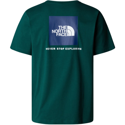 T-shirt Uomo The North Face - M S/S Redbox Tee - Verde