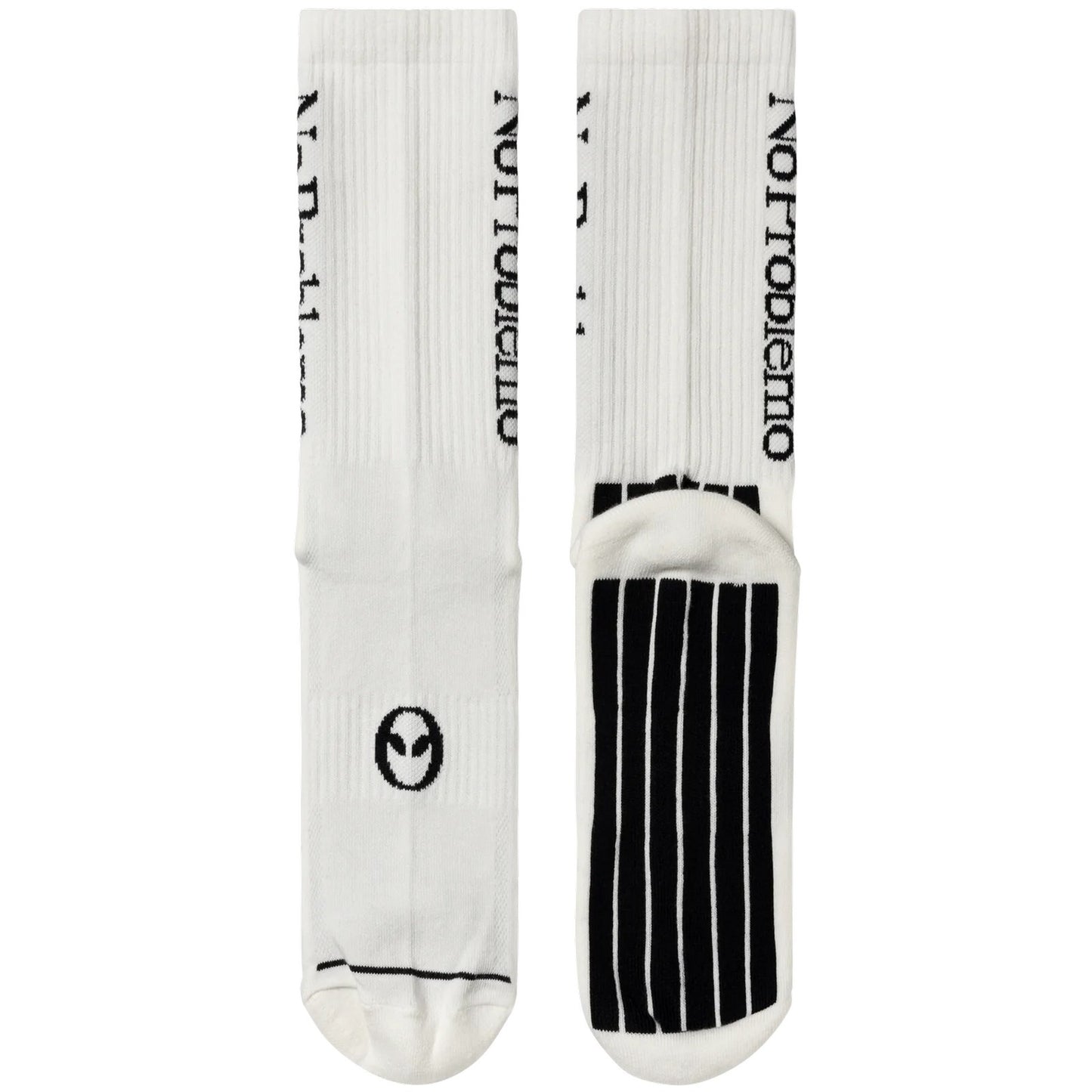 Calze Uomo NO PROBLEMO - No Problemo Sock - Bianco