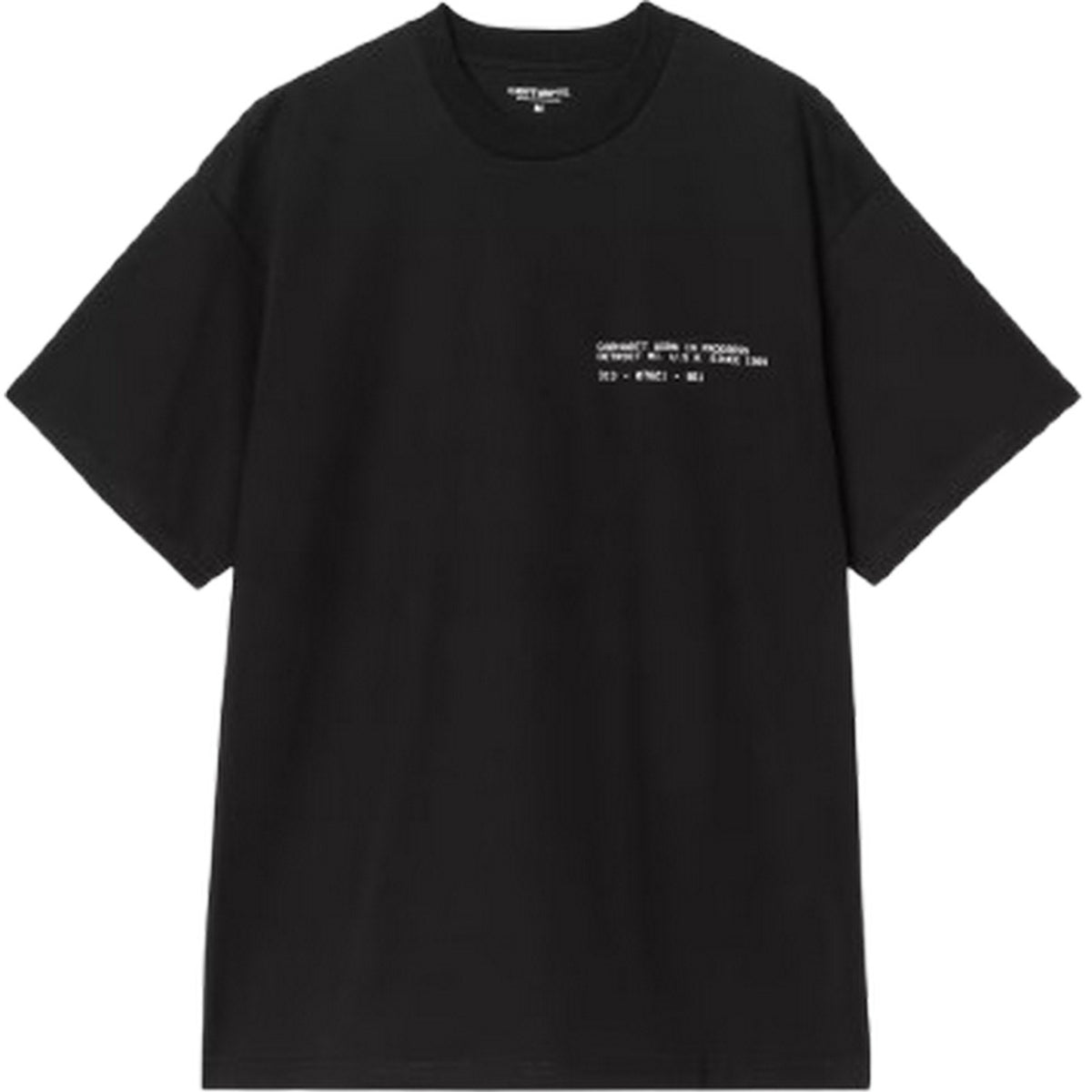 T-shirt Uomo Carhartt Wip - S/S Feather Progress T-Shirt - Nero