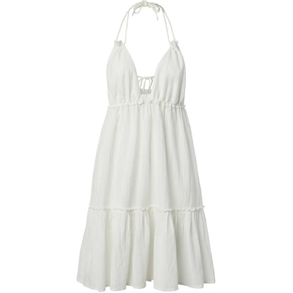 Vestiti casual Donna Pieces - Pckiana Sl Dress Wvm Bc - Bianco