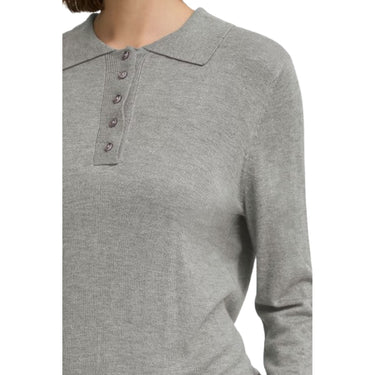 Maglie Donna Ichi - Ihmafa Polo Ls - Grigio