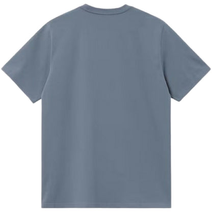 T-shirt Uomo Carhartt Wip - S/S Chase T-Shirt - Celeste
