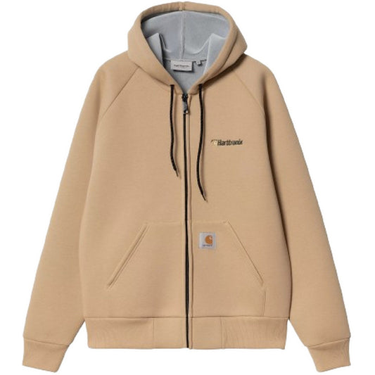 Felpe con cappuccio Uomo Carhartt Wip - Harttronix Car-Lux Hooded Jack - Marrone