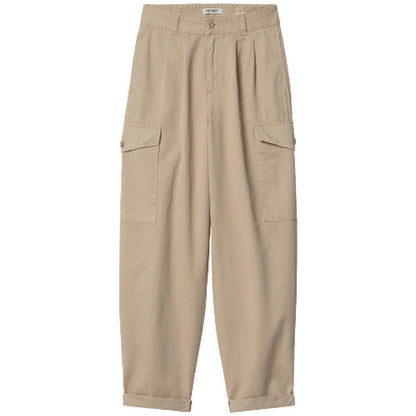 Pantaloni Donna Carhartt Wip - W' Collins Pant - Beige