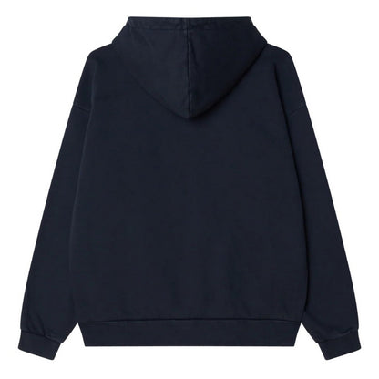 Felpe con cappuccio Uomo Obey - Lowercase Pigment Hood Fleece - Blu
