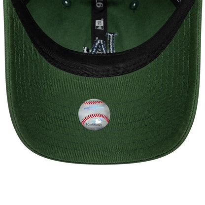 Cappellini da baseball Uomo New Era - Washed Script 9Twenty - Verde