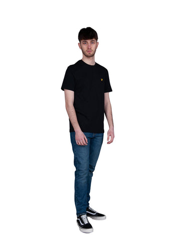 T-shirt Uomo Lyle & Scott - Plain T-Shirt - Nero