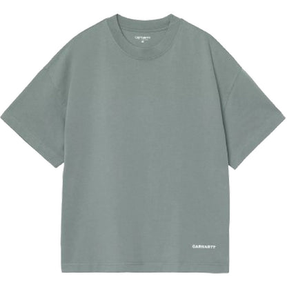 T-shirt Uomo Carhartt Wip - S/S Link Script T-Shirt - Verde