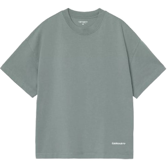 T-shirt Uomo Carhartt Wip - S/S Link Script T-Shirt - Verde