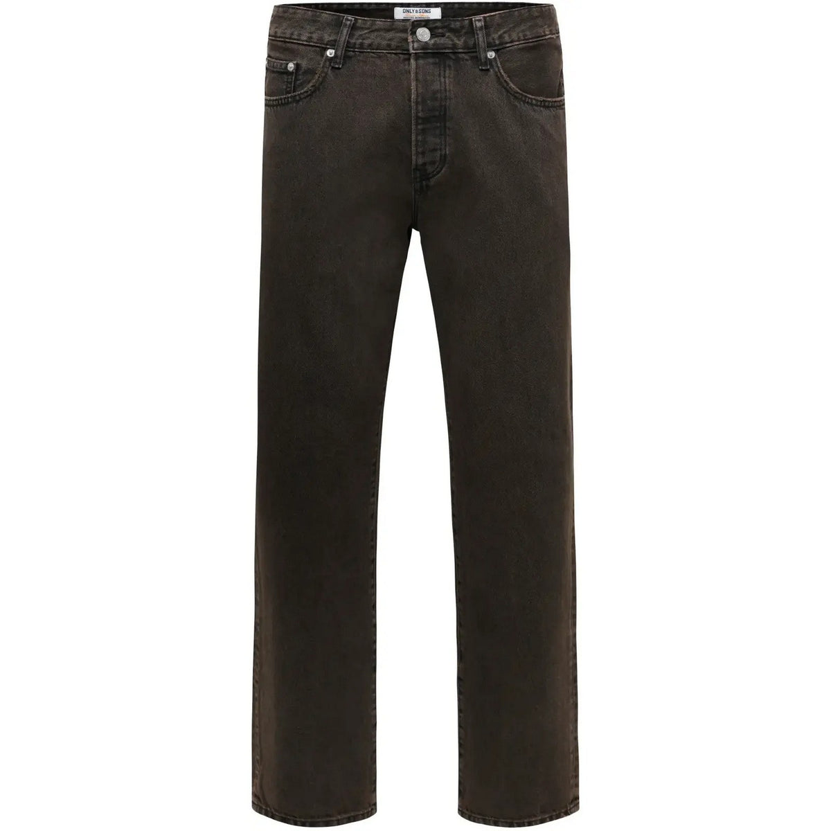 Jeans Uomo Only & Sons - Onsedge Straight Brown 7462 Tai Dnm - Marrone