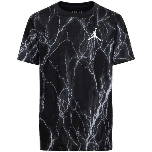 T-shirt Ragazzi Unisex Jordan - Mj Sport Ss Df Aop - Nero