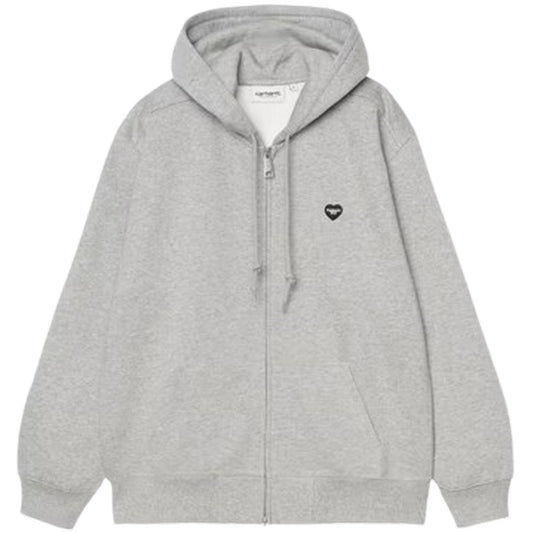 Giacche Donna Carhartt Wip - W' HD Small Heart Patch Jkt - Grigio