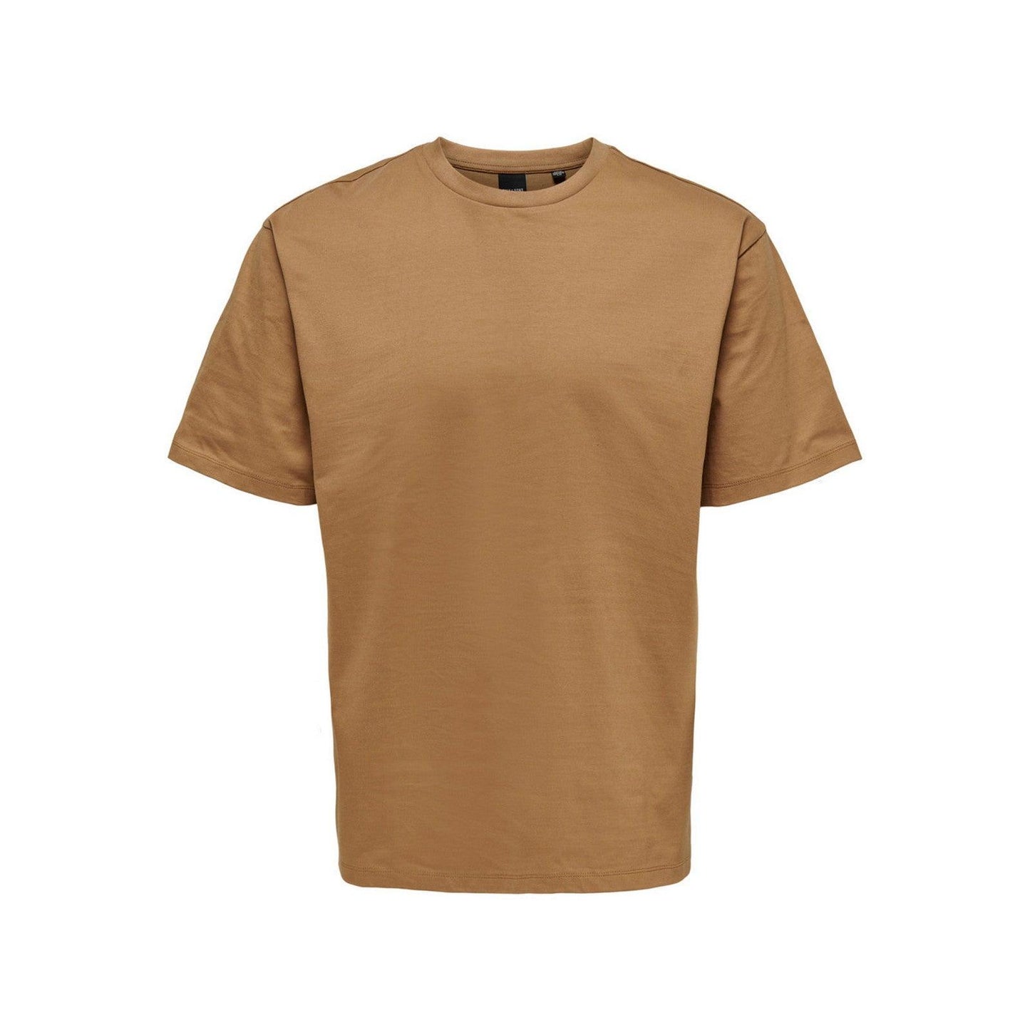 T-shirt Uomo Only & Sons - Onsfred Rlx Ss Tee Noos - Marrone