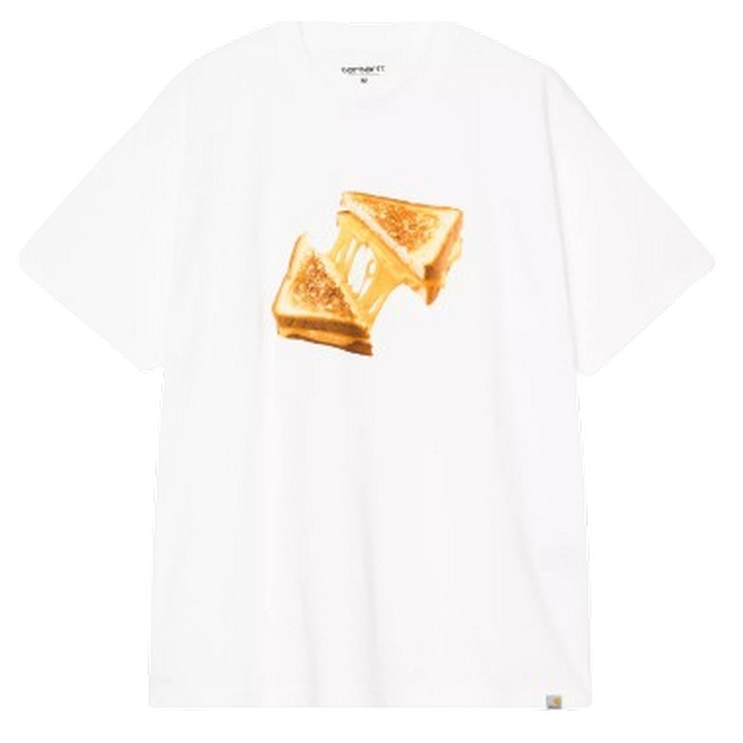 T-shirt Uomo Carhartt Wip - S/S Cheese Toast T-Shirt - Bianco