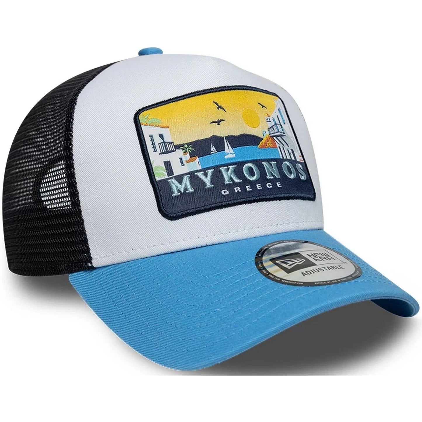 Cappellini da baseball Unisex New Era - Ne Location Patch Trucker - Multicolore