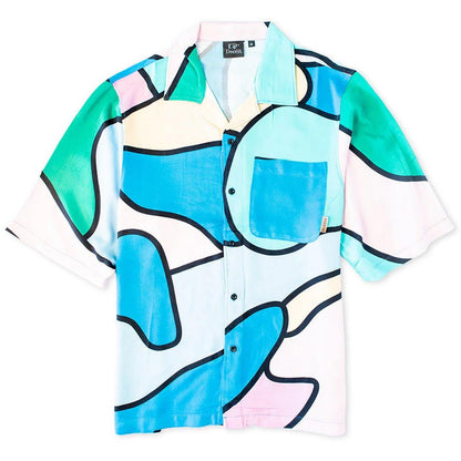 Camicie casual Uomo Deceit - Patchwork Shirt - Multicolore
