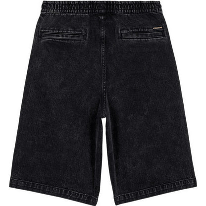 Pantaloncini Ragazzo Volcom - Freazy Loose Denim Ew Short - Nero